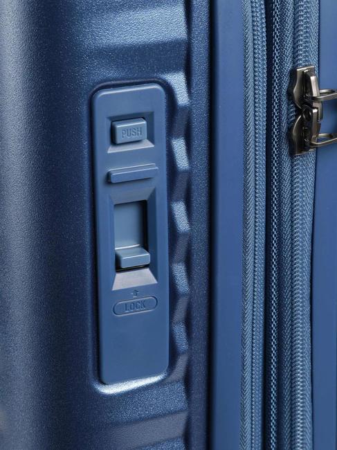 CELESTRA BLX Mittelgroßer erweiterbarer Trolley Marine - Harte Trolleys