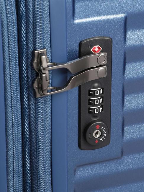 CELESTRA BLX Mittelgroßer erweiterbarer Trolley Marine - Harte Trolleys