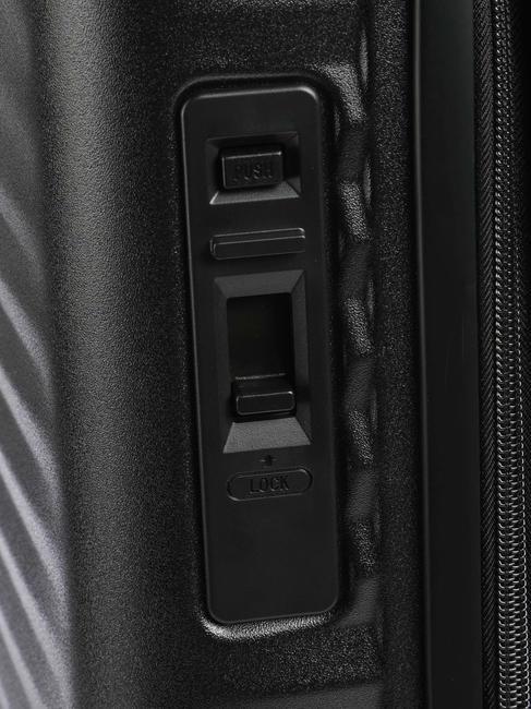 CELESTRA BLX Mittelgroßer erweiterbarer Trolley Schwarz - Harte Trolleys