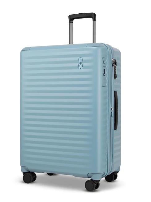 CELESTRA BLX Mittelgro&szlig;er erweiterbarer Trolley Schieferblau - Harte Trolleys