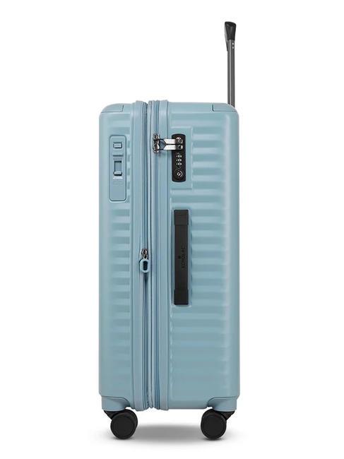 CELESTRA BLX Mittelgro&szlig;er erweiterbarer Trolley Schieferblau - Harte Trolleys