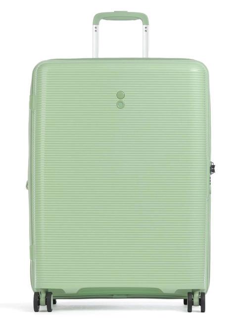 FORZA Set mit 3 erweiterbaren Trolleys: Kabine+Mittel+Groß Riffgrün - Trolleyset