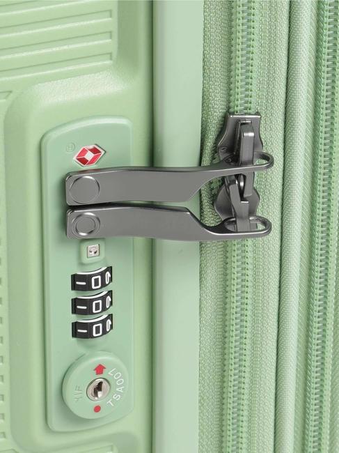 FORZA Erweiterbarer Handgep&auml;ckwagen Riffgr&uuml;n - Handgep&auml;ck