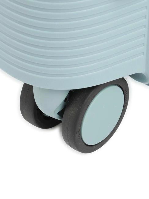 FORZA Mittelgro&szlig;er erweiterbarer Trolley K&uuml;stenblau - Harte Trolleys