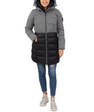 DEKKER CIRRUS LT Daunenjacke mit Kapuze Melangegrau - Schwarz - Daunenjacken f&uuml;r Damen - 4