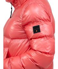 DEKKER MARTFLY NIK Kurze gesteppte Daunenjacke Tea Rose/Cordovan-Leder - Daunenjacken für Damen - 3