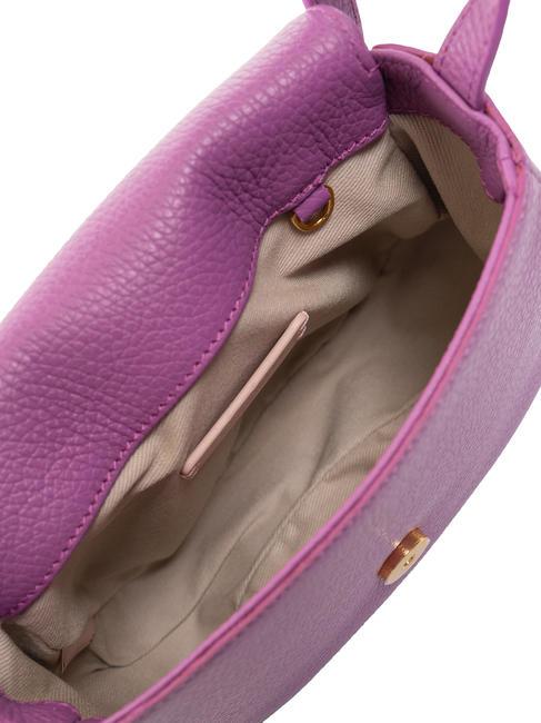 CHERRY Mini-Schultertasche aus Leder Dahlie - Damentaschen