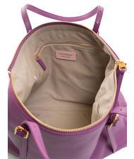 COCCINELLE CHERRY Einkaufstasche aus geh&auml;mmertem Leder Dahlie - Damentaschen - 5