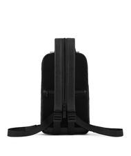 PIQUADRO FINN  Rucksack / Umhängetasche aus Leder Schwarz - PC-Rucksäcke - 3