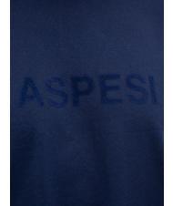 ASPESI BASIC FLOCK Baumwoll-T-Shirt mit Logo Marine - Herren-T-Shirts - 2