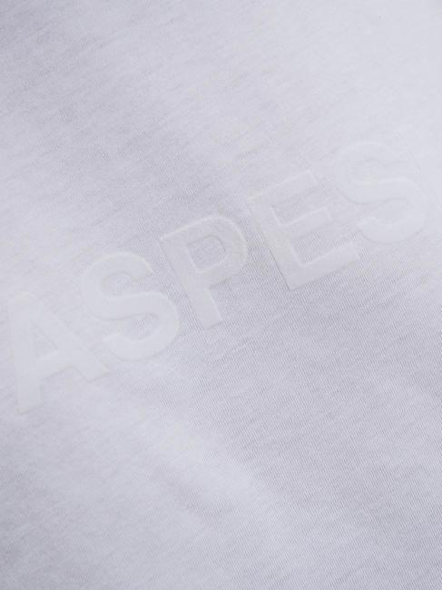 BASIC FLOCK Baumwoll-T-Shirt mit Logo Weiß - Herren-T-Shirts