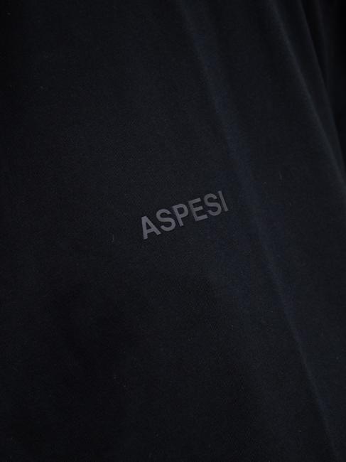 BASIC Baumwoll-T-Shirt mit Logo Schwarz - Herren-T-Shirts