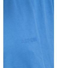 ASPESI BASIC Baumwoll-T-Shirt mit Logo hellblau - Herren-T-Shirts - 3