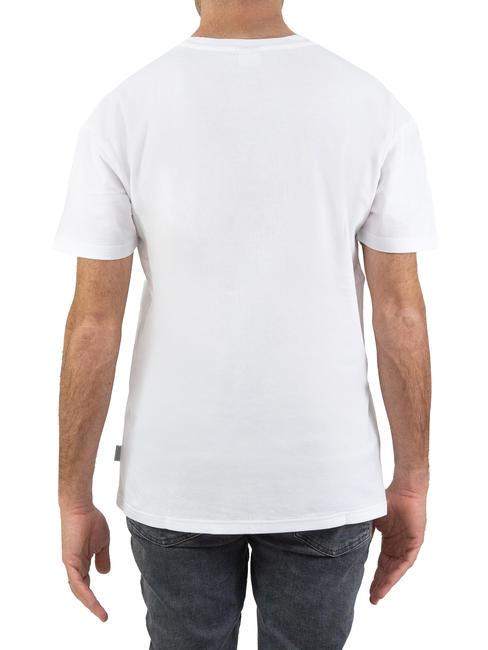 BASIC Baumwoll-T-Shirt mit Logo Weiß - Herren-T-Shirts
