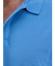 ASPESI BASIC Kurzärmliges Stretch-Poloshirt hellblau - Herren-Polo-Shirts/Herren-Polo-Shirt/Herrenpoloshirt/Herrenpoloshirts - 3