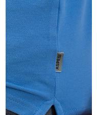 ASPESI BASIC Kurzärmliges Stretch-Poloshirt hellblau - Herren-Polo-Shirts/Herren-Polo-Shirt/Herrenpoloshirt/Herrenpoloshirts - 4