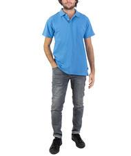 ASPESI BASIC Kurzärmliges Stretch-Poloshirt hellblau - Herren-Polo-Shirts/Herren-Polo-Shirt/Herrenpoloshirt/Herrenpoloshirts - 5