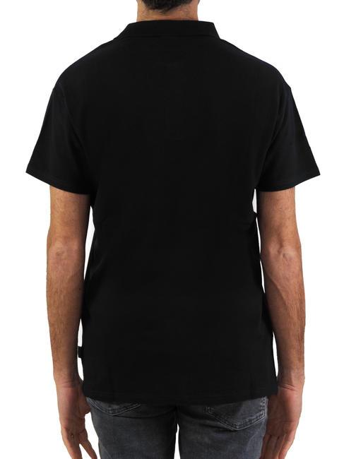 BASIC Kurz&auml;rmliges Stretch-Poloshirt Schwarz - Herren-Polo-Shirts/Herren-Polo-Shirt/Herrenpoloshirt/Herrenpoloshirts