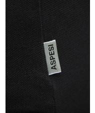 ASPESI BASIC Kurz&auml;rmliges Stretch-Poloshirt Schwarz - Herren-Polo-Shirts/Herren-Polo-Shirt/Herrenpoloshirt/Herrenpoloshirts - 4