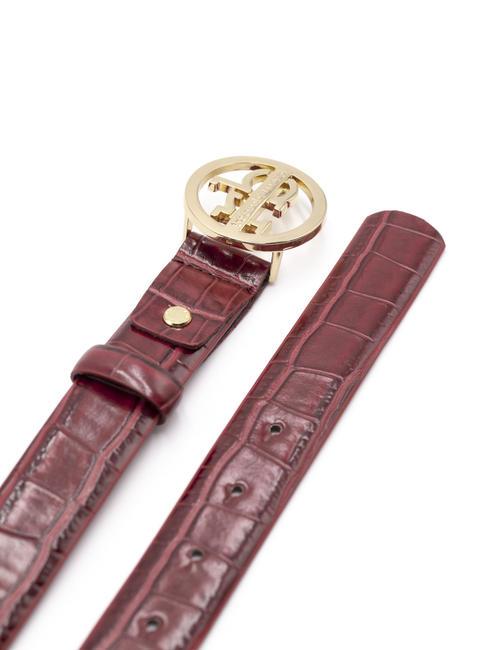 COCCO Gürtel Hergestellt in Italien rot - Gürtel