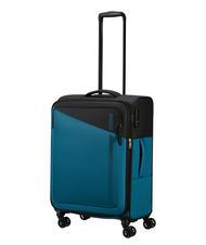 AMERICAN TOURISTER DARING DASH Mittelgroßer erweiterbarer Trolley Schwarz Blau - Halbharte Trolleys - 6