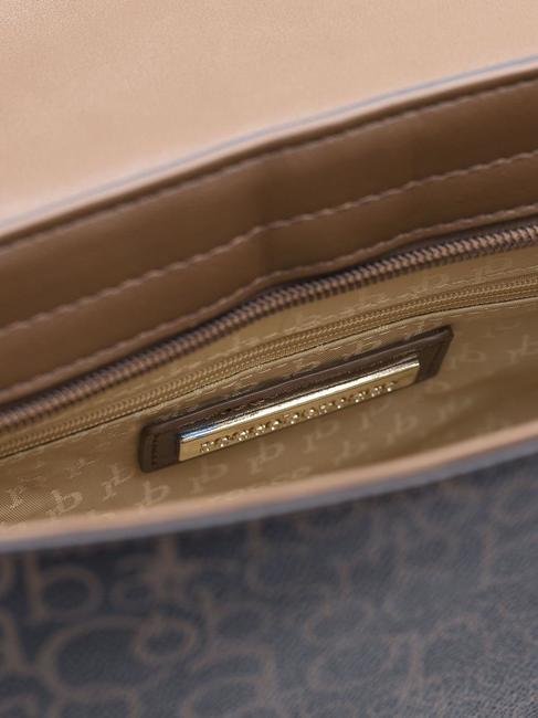 GIADA Schultertasche Braun schwarz - Damentaschen