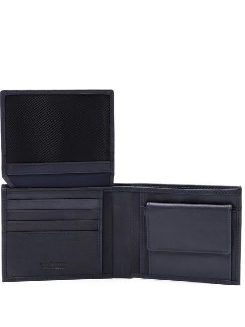 GIFT BOX G&uuml;rtel + Ledergeldb&ouml;rse Marine - Brieftaschen Herren