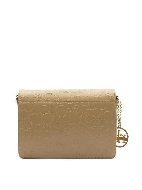 RUBINO Umhängetasche mit Klappe Leder - Damentaschen