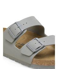 BIRKENSTOCK ARIZONA BIRKO-FLOR Sandalen-Slipper Stein - Schuhe Unisex - 5