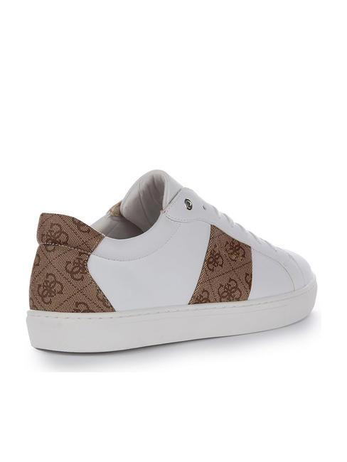 TODA Niedrige Turnschuhe Weiss-braun - Damenschuhe