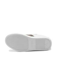 GUESS TODA Niedrige Turnschuhe Weiss-braun - Damenschuhe - 4
