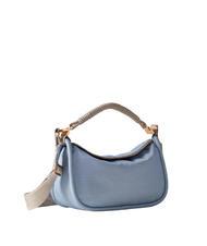 BORBONESE HORSEBACK NYLON Handtasche mit Schultergurt Topas/Hellgrau - Damentaschen - 2