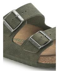 BIRKENSTOCK ARIZONA Zwei-Band-Slipper Wüstenstaub-Thymian - Schuhe Unisex - 6