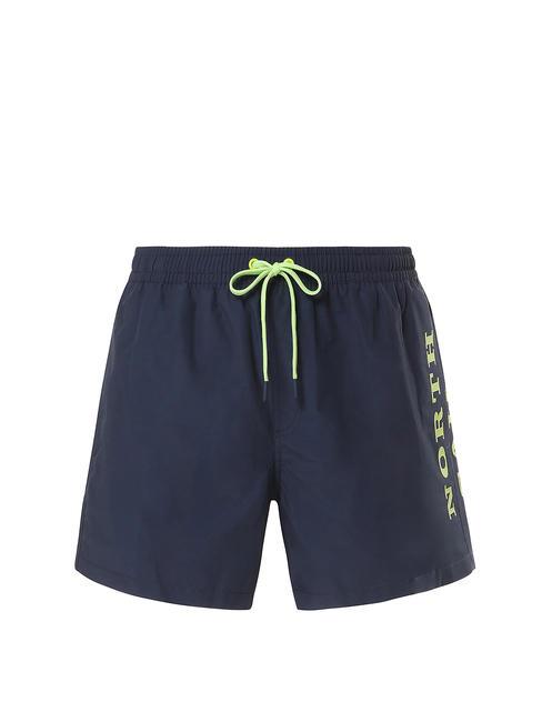 VOLLEY W GRAPHIC Badeanzug Navy blau - Herrenbadehosen