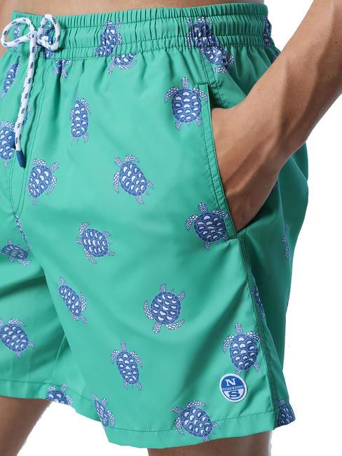 VOLLEY ALL OVER Badeanzug Kombinationen 13 - Herrenbadehosen