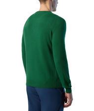 NORTH SAILS CABLE Pullover mit Rundhalsausschnitt und Zopfmuster - Herrenpullover