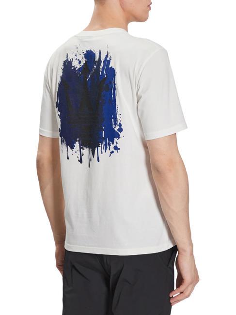 MASERATI T-Shirt aus Baumwolle mit Maxi-Print Weiß - Herren-T-Shirts