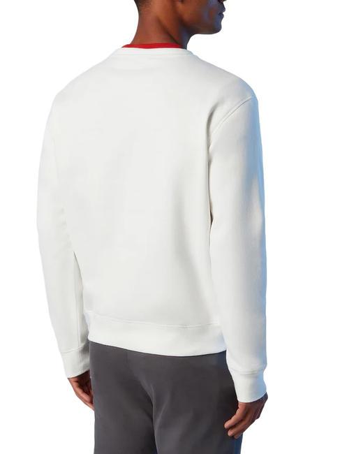 ROUND LOGO Sweatshirt aus Baumwolle mit Rundhalsausschnitt Mäusespeck - Sweatshirts Herren