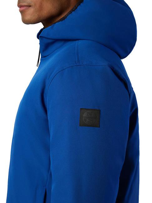 HOBART Jacke mit Kapuze Meerblau - Daunenjacken f&uuml;r Herren