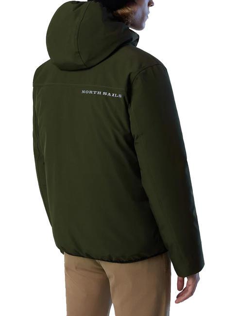 HOBART Jacke mit Kapuze Waldnacht - Daunenjacken für Herren