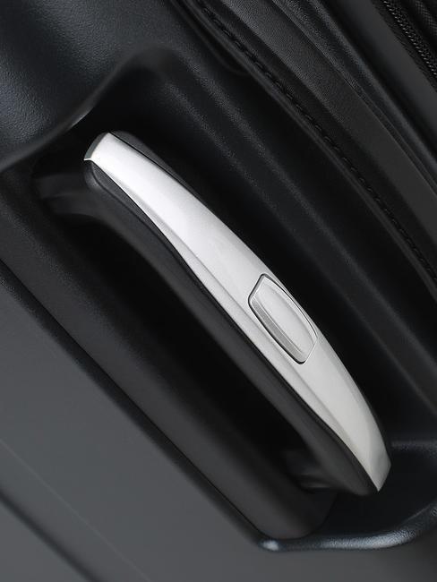 1881 Mittelgro&szlig;er erweiterbarer Trolley Schwarz - Harte Trolleys