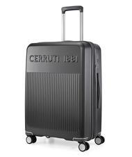 CERRUTI 1881 Mittelgroßer erweiterbarer Trolley Grau - Harte Trolleys - 3