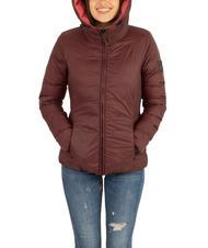 DEKKER SCIRE NY DOUBLE Doppelseitige Daunenjacke mit Kapuze Cordovan-Leder - Tabasco - Daunenjacken für Damen - 5