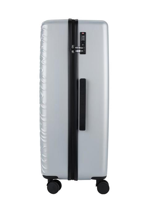 YUGINE Großer Trolley Grau - Harte Trolleys