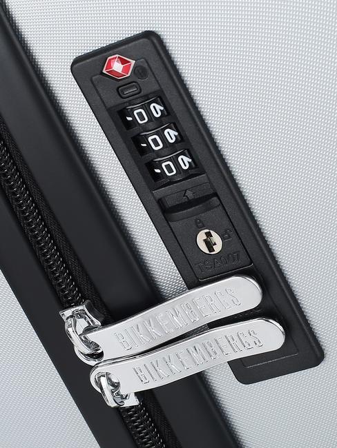 YUGINE Großer Trolley Grau - Harte Trolleys