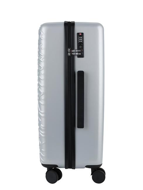 YUGINE Mittelgroßer Trolley Grau - Harte Trolleys