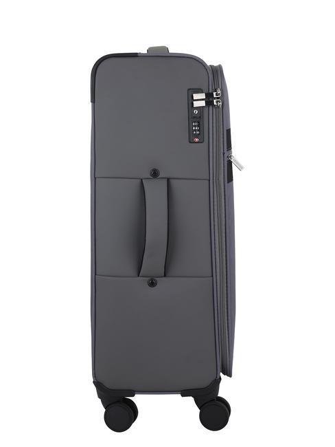 AUDRIK Mittelgroßer Trolley Grau - Halbharte Trolleys