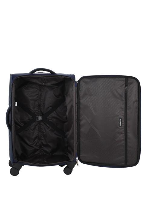 AUDRIK Mittelgroßer Trolley Blau - Halbharte Trolleys