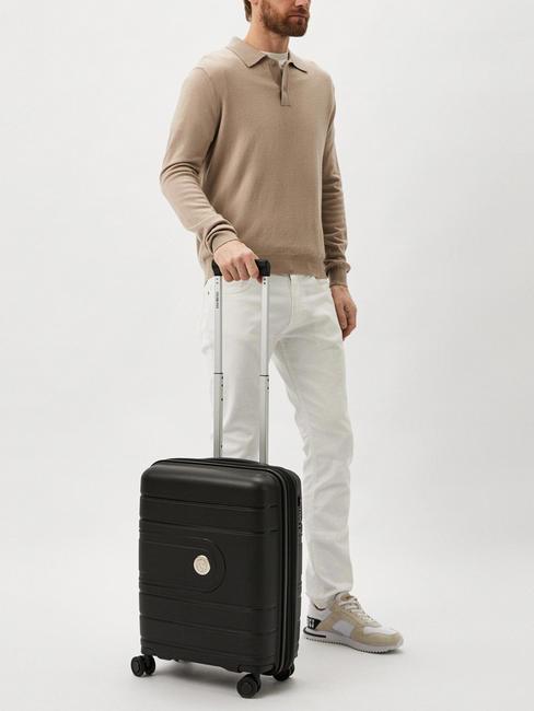 ADAM Erweiterbarer Handgepäckwagen Schwarz - Handgepäck