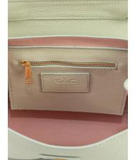 LESAC SABRINA Dollar-Umhängetasche aus Leder arktisches Blaugrün - Damentaschen - 7